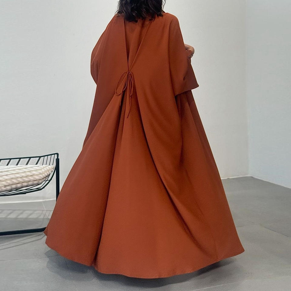 Abaya Nahla rouge